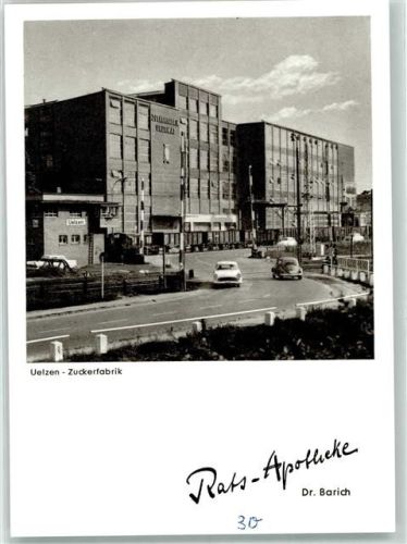 Uelzen Zucker Fabrik Apotheke Dr.Barich Auto Oldtimer VW Käfer