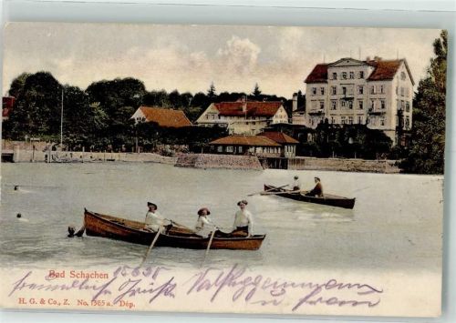 Bad Schachen 1905 Ruderboot
