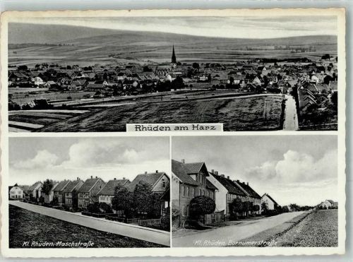 Rhüden Maschstraße Bornumerstraße