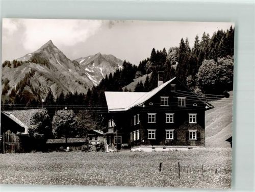 Mittelberg Foto Original aus Archiv eines Ansichtskartenverlags Pension Ort handschriftlich