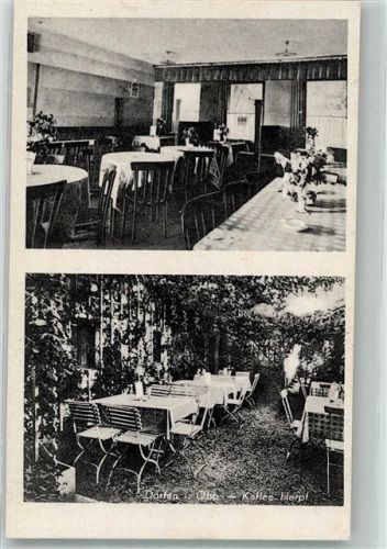 Dorfen Cafe Harpf Gastraum Gartenwirtschaft