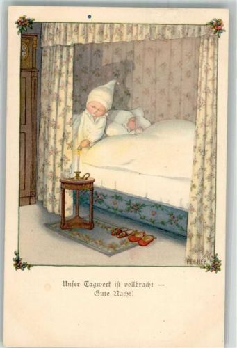 Kinder im Butzenbett Verlag M. Munk Nr. 1158