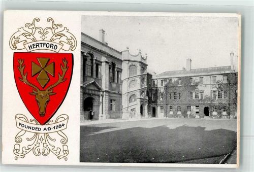 Oxford Hertford College Wappen