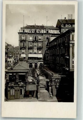 Baden-Baden 1934 Hotel Darmstädter Hof