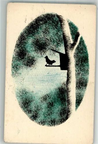 1935 Vogelkasten am Baum