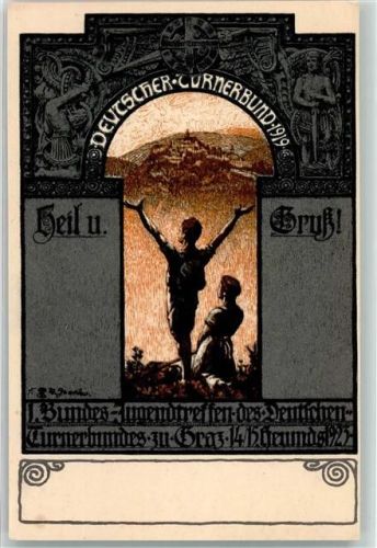 Graz 1 Bundes Jugendtreffen 1923 Deutscher Turnerbund