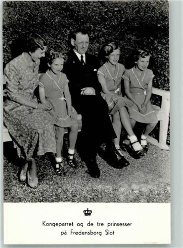 1953 Königin Ingrid und Familie