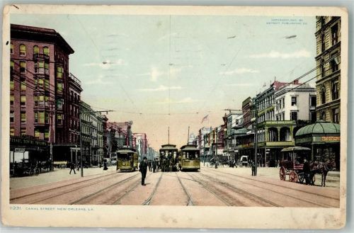 1908 Canal Street Tram Straßenbahn