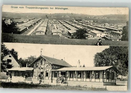 Münsingen Truppenübungsplatz Münsingen Brackenlager Casino