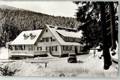 Hundsbach Gasthaus Pension Zur Forelle Fam. Siegwarth Winter