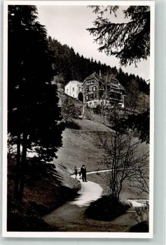 Bad Wildbad Foto Metz Pension Jungborn Foto AK