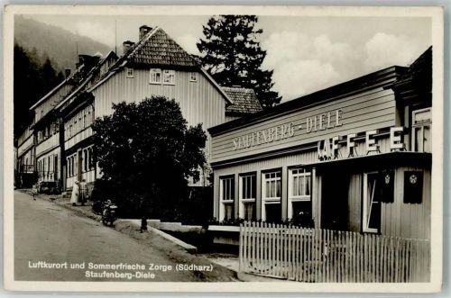 Zorge Gasthaus Staufenberg-Diele Motorrad