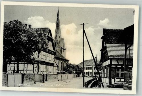 Legelshurst Kirche Rathaus