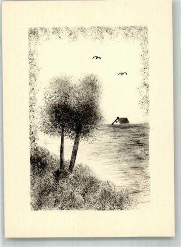 Landschaft mit Haus