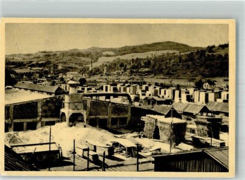Zavidovici 1958 Fabrik Holzwerk