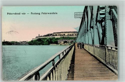 Ujvidek 1915 Festung Peterwardein Feldpost WK I K.u.K. Quarantainspital
