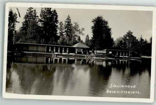 Benediktbeuern 1931 Schwimmbad