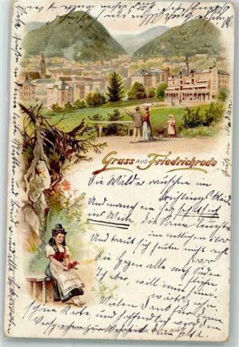 Friedrichroda 1898 Tracht