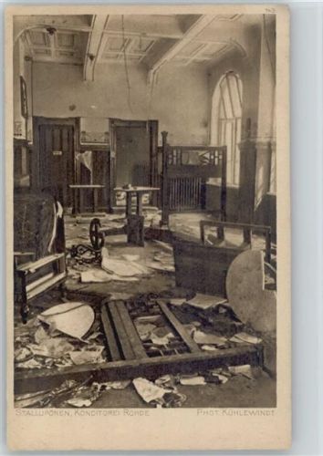1915 Konditorei Rohde Zerstört Ostpreußenhilfe