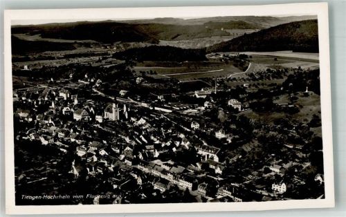 Tiengen Fliegeraufnahme Freig d. R.L.M.
