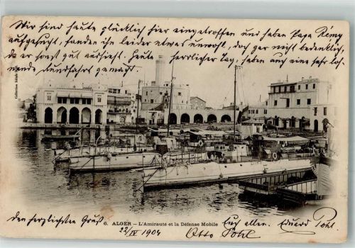 Alger 1904 Hafen