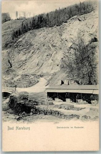 Bad Harzburg Steinbrüche im Radautal
