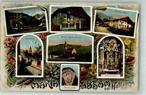 Hall 1924 Kirche Maria Absam Dorfgasse
