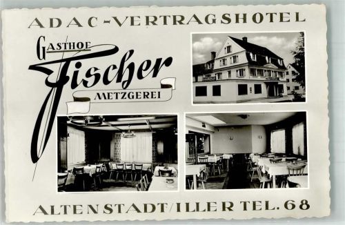 Altenstadt Gasthaus Fischer Gaststube ADAC-Hotel