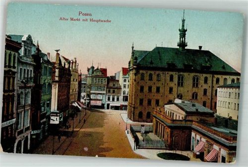 Posen Alter Markt Hauptwache