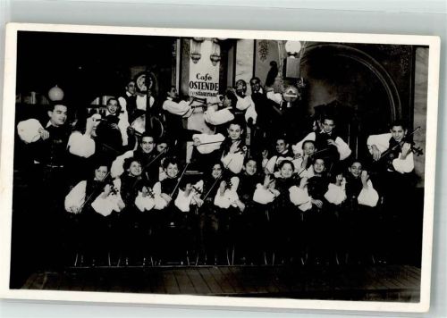 Budapest 1939 Cafe Ostende Orchester