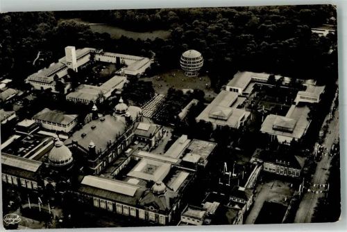 Dresden Vogelschau Internationale Hygiene Ausstellung 1930