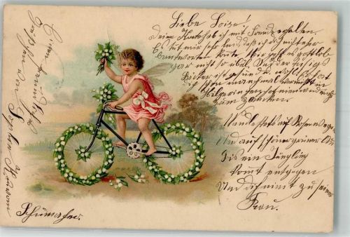 Elfe Maiglöckchen Fahrrad 1902