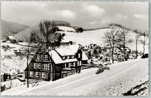 Schwalefeld Pension Berghaus Püttmann Winter