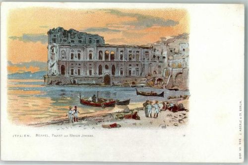 Napoli Palast der Königing Johanna