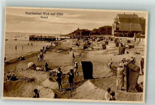 Wyk Schwimmbad Strand
