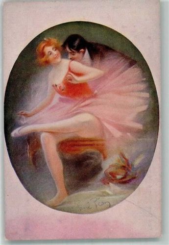 sign. Rene Pean Überraschung J.P.P. 2008 Ballett Überraschung