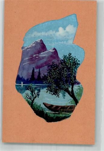 Berglandschaft mit See