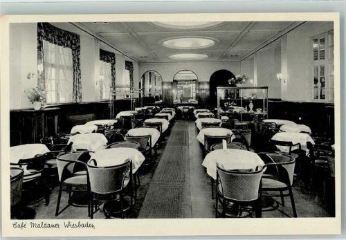Wiesbaden Cafe Maldamer Marktstrasse 34