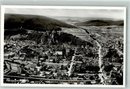 Heidenheim Fliegeraufnahme Freigegeben d. R.L.M.
