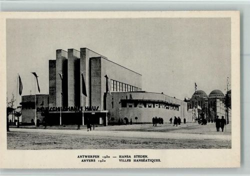 Villes Hanseatiques 1930 offiz. AK