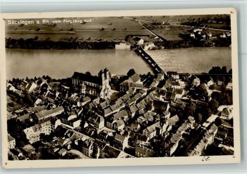 Bad Säckingen Luftaufnahme