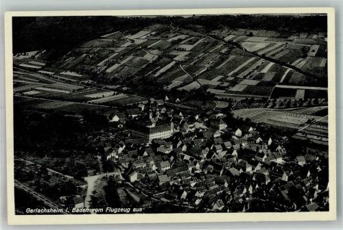 Gerlachsheim Fliegeraufnahme