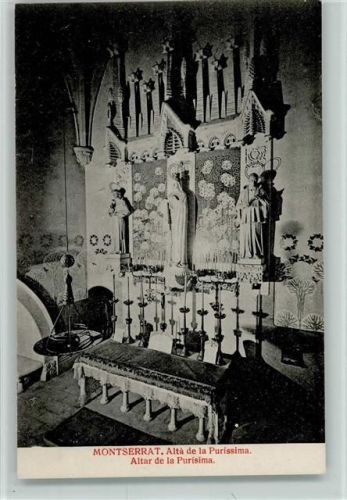 Montserrat Altar der Purisima Innenaufnahme