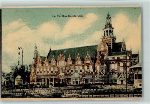 Exposition 1910 - Le Pavillon Neelandais AK