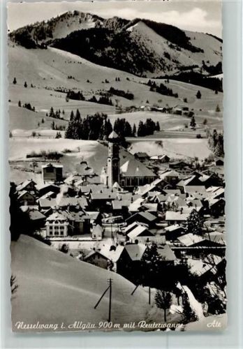 Nesselwang Ortsansicht mit Reuterwanne Winteraufnahme Foto Ate