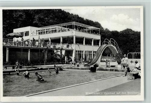 Wiesbaden Opelbad auf dem Neroberg