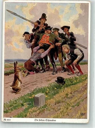 Märchen Sage : Die sieben Schwaben Verlag Ackermann Reihe 606