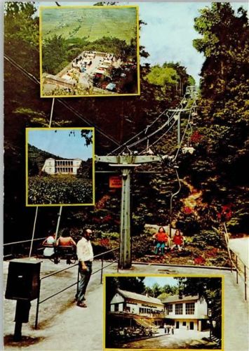 Edenkoben Sesselbahn Ortsansichten 4-Bildaufnahme