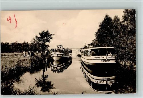 Kolberg - im Hafen - Ausflugsschiffe ca 1960 AK