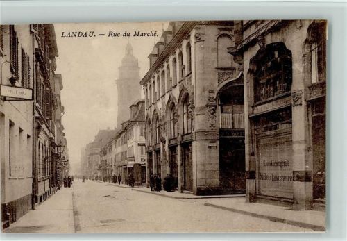 Landau Rue du Marche Marktstraße